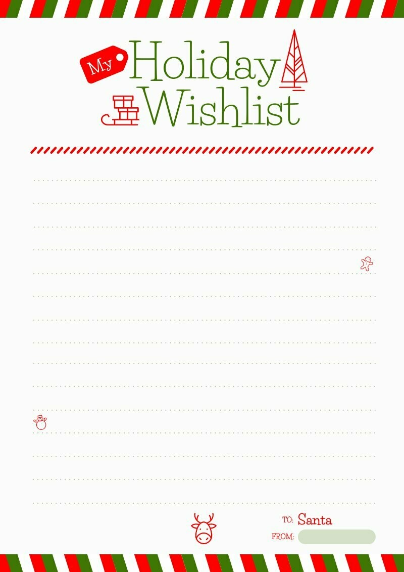 Holiday Wish List