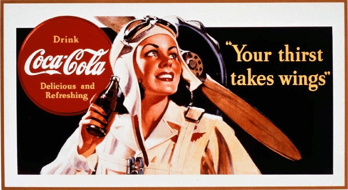 coca-cola poster, brand poster