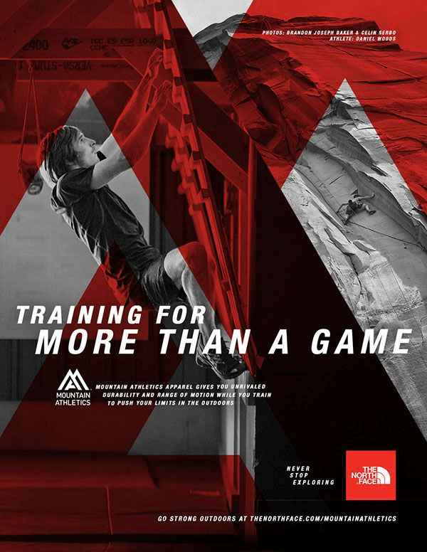 the north face poster