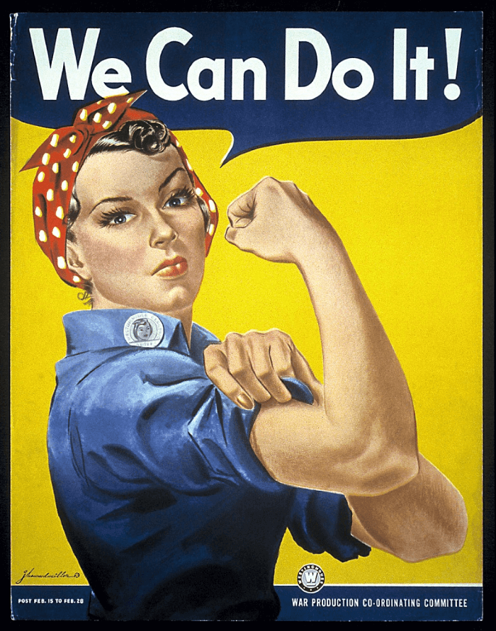 political poster, we can do it poster