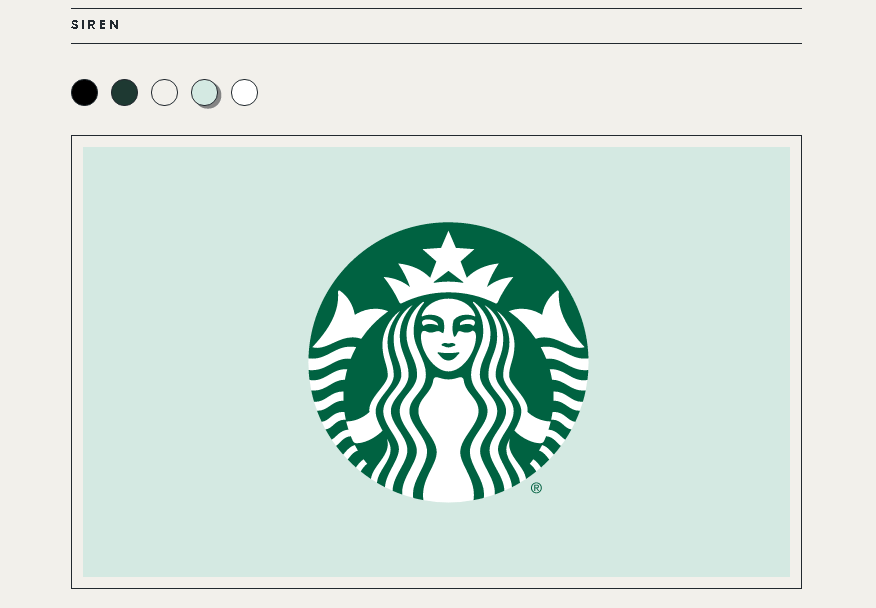 Starbucks siren logo